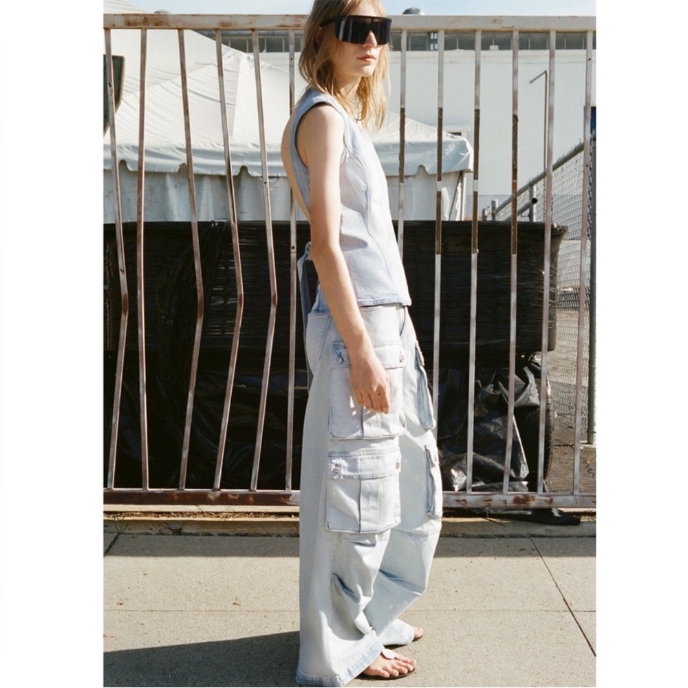NWOT Zara Jean cargos - Picture 3 of 8